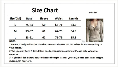 qgtao Y2K T-Shirts Women Vintage Long Sleeve Tops Female Hot Girl Fashion Deep V Neck Tee Ladies 2000S Style Grunge T Shirt Street wear