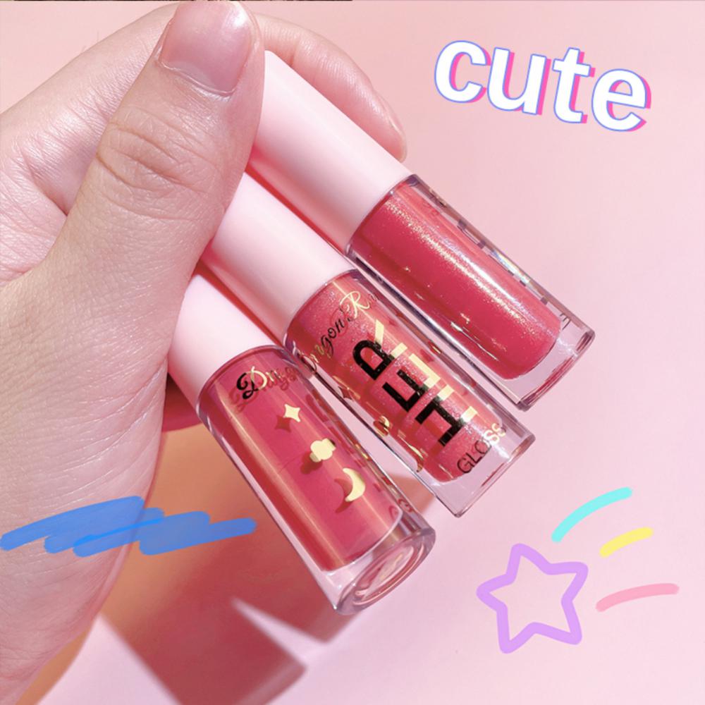 Moisturizing Mini Lip Gloss Oil Long Lasting Matte Air Lip Glaze Tint Sexy Red Shiny Liquid Lipsticks Makeup Cosmetics Jelly Lip