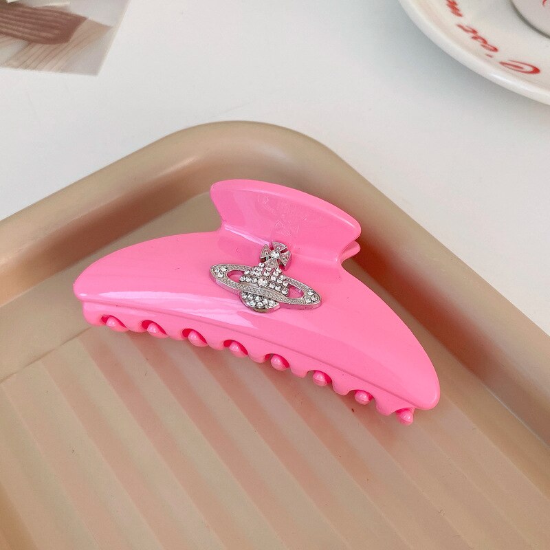 Acetate Camellia Hair Claw Clip Clamp For Women Girl Flower Handmade French Fashion Head Accessories Mujer Wholesale