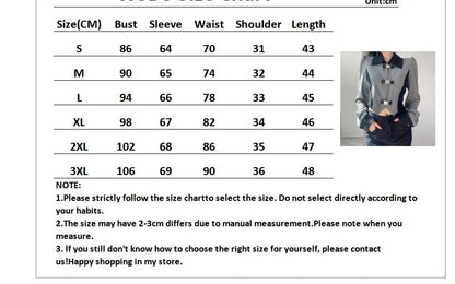 qgtao Y2k Aesthetic T-shirts Women Metal Buckle Design Crop Top Ladies Long Sleeve  Patchwork Hot Girl Slim Tees