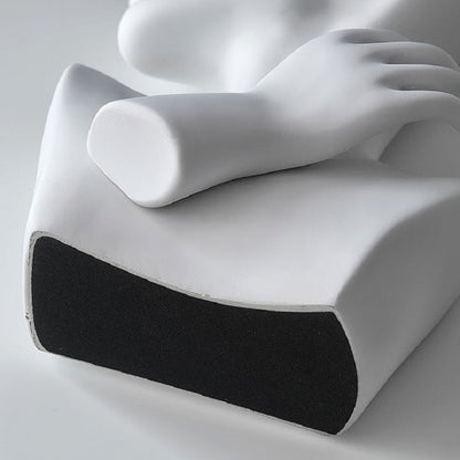 Nordic Style Ceramic Vase Woman Body Model Modern Body Art Vase Home Decoration Creative Flower Pot Living Room Decoration