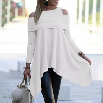 qgtao  Womens Tops And Blouses Casual O Neck Long Sleeve Top Female Tunic 2024 Autumn Plus Size Women Blusas Shirts