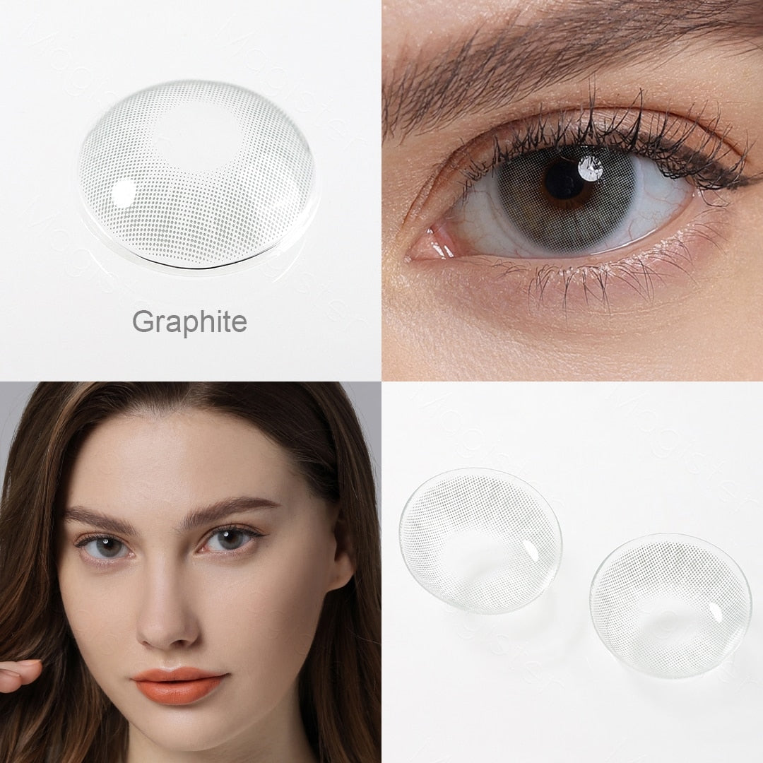 Magister Natural Eye Color Lens QUEEN Series Colored Contact Lenses Yearly Color Contact Lenses Eye Lens For Women and Men