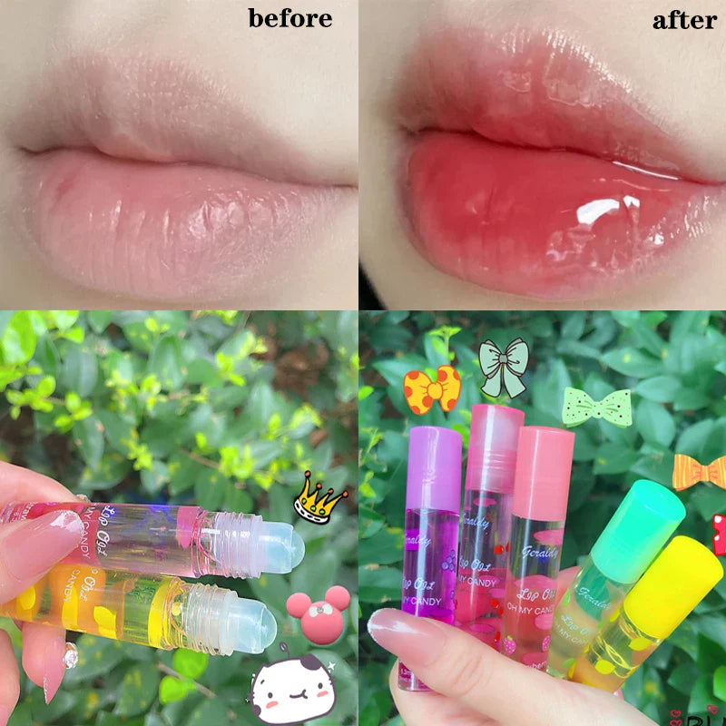 qgtao Moisturizing Lip Balm Temperature Color Change Lipstick Shinny Gold Foil Dead Skin Remove Lasting Lipstick Base Cream Lip Makeup