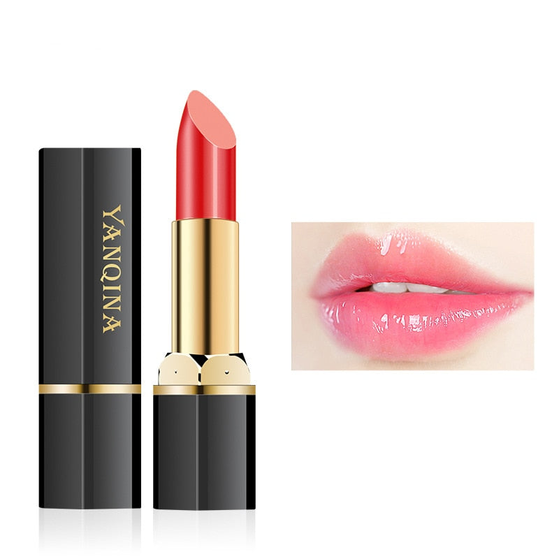 Temperature Color Changing Lipstick Moisturizer Waterproof  Non-Stick Cup Lip Balm Long Lasting Lip Tint Gloss Korean Makeup