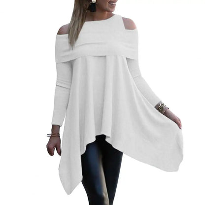 qgtao  Womens Tops And Blouses Casual O Neck Long Sleeve Top Female Tunic 2024 Autumn Plus Size Women Blusas Shirts