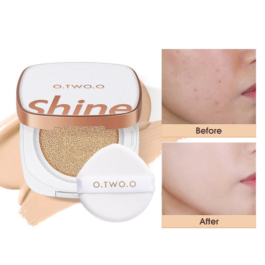 BB Cream Air Cushion CC Cream Concealer Brighten Makeup Base Long Lasting Foundation Cushion Compact With Makeup Puff