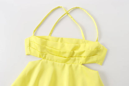 qgtao  2024 Women's Silk Satin Texture Suspender Dress Womens Dresses Sale Clearance Fashion Summer Short Party Elegant New