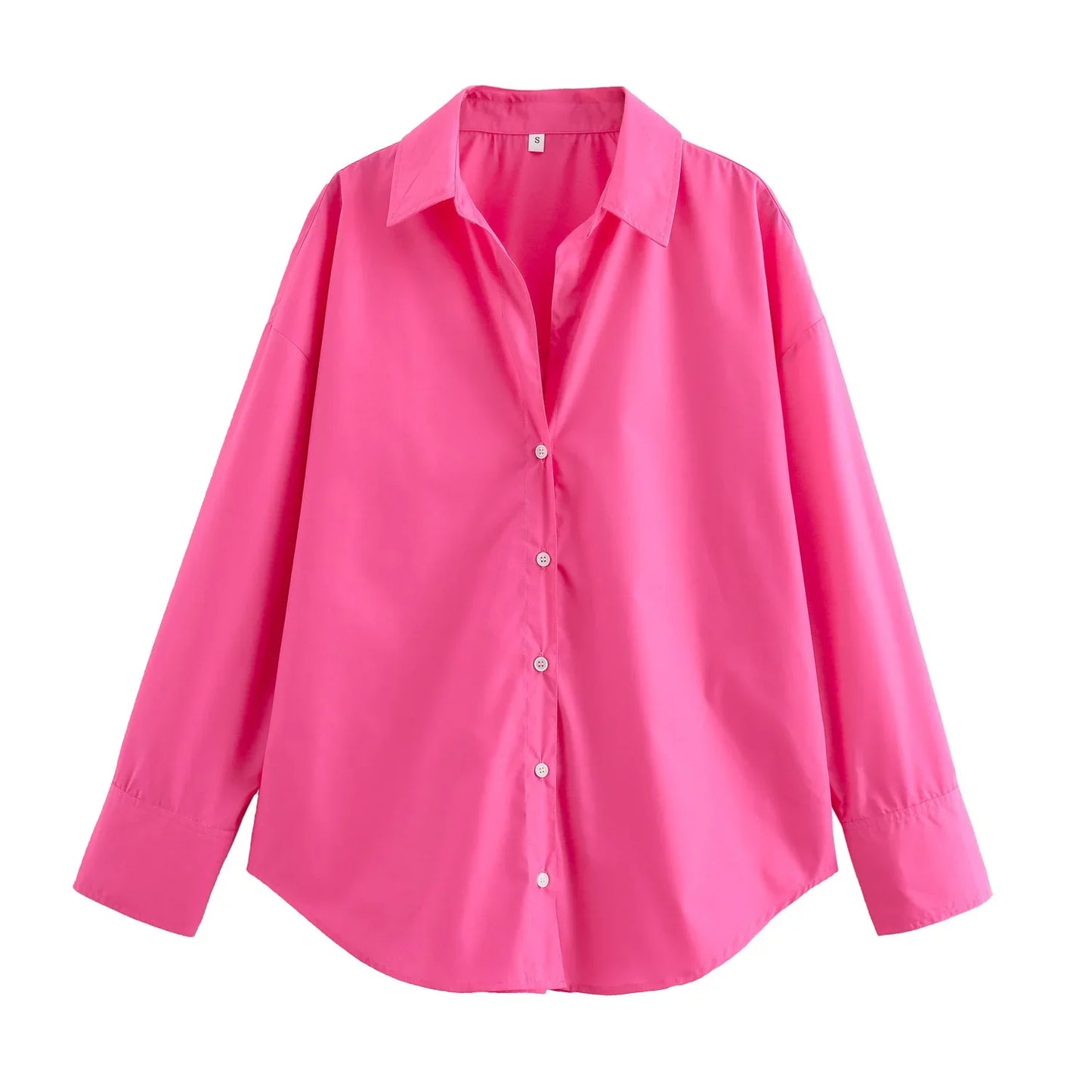 qgtao  2024 Women’s Versatile Trendy Shirt Shirts & Blouses Korean Popular Clothes Blouse Y2K Top Japanese Vintage Clothing