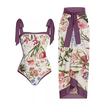 qgtao New Arrival Push Up Women Bikini Set Floral Printed Ruffle Bikinis Strappy Bandage Swimwear Brazilian Biquini Bathing Suit