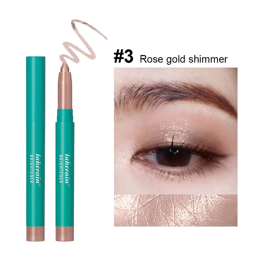 qgtao Thrive Cosmetics Highlighting Stick Eye Brightener Eyes Shadow Liner Combination 1.4g/0.049oz Long-lasting Eye Makeup Tool