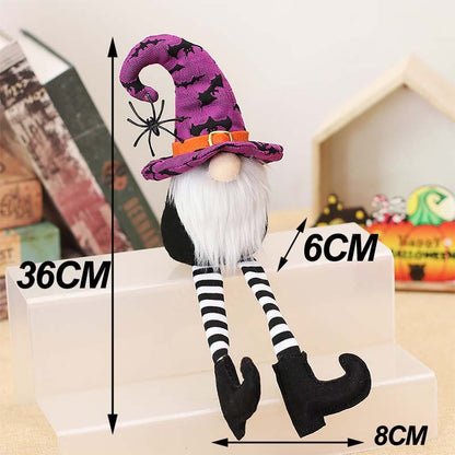 Halloween Gnome Plush Halloween Decoration for Home Handmade Faceless Dolls Gnome Ornaments Cute Elf Scandinavian Tomte Gnomes