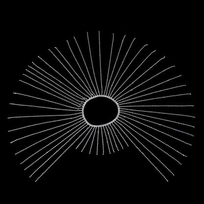 Stonefans Flash Long Tassel Hair Chain Rhinestone Head Chain for Women Nightclub Crystal Headband Hat Bridal Headpiece Jewelry