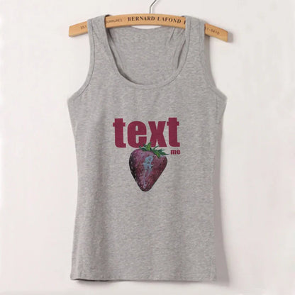 qgtao Y2k Street Crop Tops Women's Short Sleeve O Neck Clothes Sexy T-shirts Sling Vest Graphics Print Summer Female Slim Baby Tees