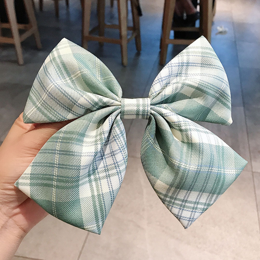 Wild Big Large Fashion Women Girls Hair Band Trendy Hairpin Casual Hair Clip Cute Ribbon Bow Ladies accessories Big Bow Barrette