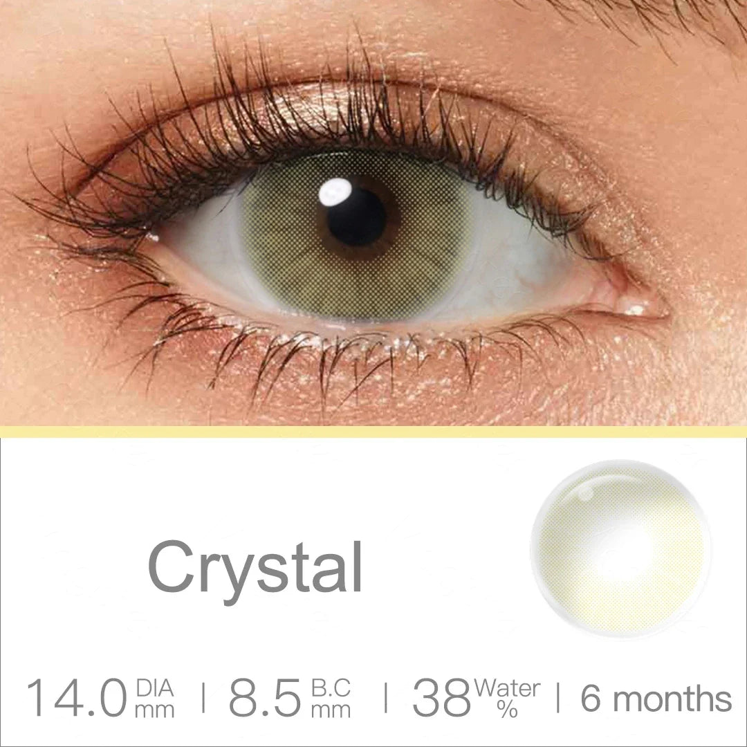 qgtao Natural Eye Color Lenses Color Contact Lenses For Eyes Gray Lens Colored Contact Lenses Beauty Pupils Eye Lenses