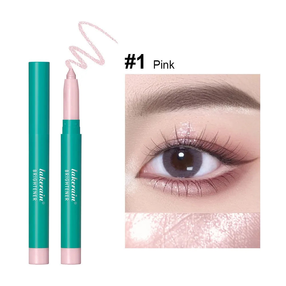 qgtao Thrive Cosmetics Highlighting Stick Eye Brightener Eyes Shadow Liner Combination 1.4g/0.049oz Long-lasting Eye Makeup Tool