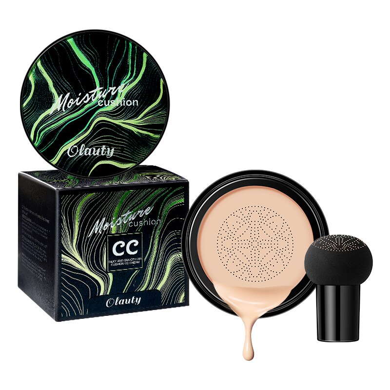 New Mushroom Head Air Cushion BB Cream Foundation Concealer Whitening Makeup Cosmetics Waterproof Face Base Tone Air-permeable