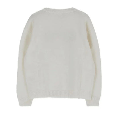 qgtao Y2K Sweaters Harajuku Pullover Autumn Winter Long Sleeve Knitwear Streetwear Punk Jumper Women Graphic Clothes Vintage Warm Tops