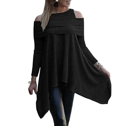qgtao  Womens Tops And Blouses Casual O Neck Long Sleeve Top Female Tunic 2024 Autumn Plus Size Women Blusas Shirts