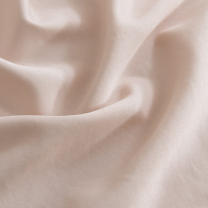 Yeknu Summer Luxury Solid Color Summer Fitted Sheet Set Mattress Cover Pillowcase Flat Bedding Queen King Size for Home Decor