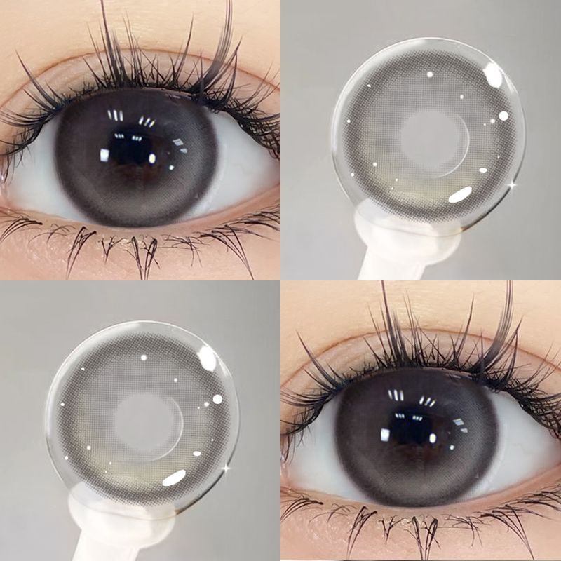 1 Pair High Quality Korea Nature Colored Contact Lenses Myopia Lenses Colored Cosmetics Beauty Pupil New