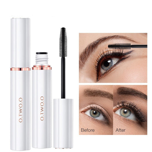 Super Lashes Mascara Waterproof Silk Fiber Mascara Black Long Curling Eyelash Extensions Sexy Eyes Makeup Cosmetics