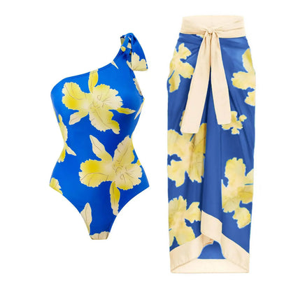 qgtao New Arrival Push Up Women Bikini Set Floral Printed Ruffle Bikinis Strappy Bandage Swimwear Brazilian Biquini Bathing Suit