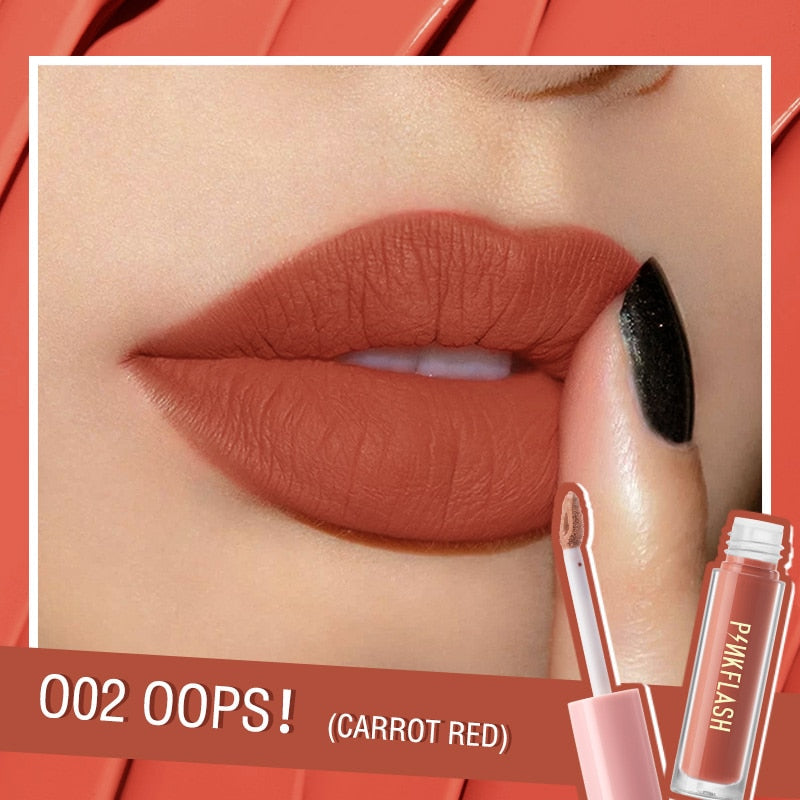 Waterproof Matte Liquid Lipstick Professional High Quality Long-lasting Lipgloss Women Lips Makeup Cosmetics