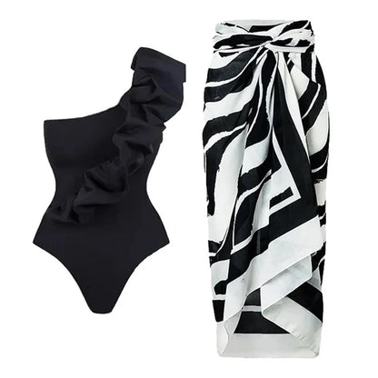 qgtao New Arrival Push Up Women Bikini Set Floral Printed Ruffle Bikinis Strappy Bandage Swimwear Brazilian Biquini Bathing Suit