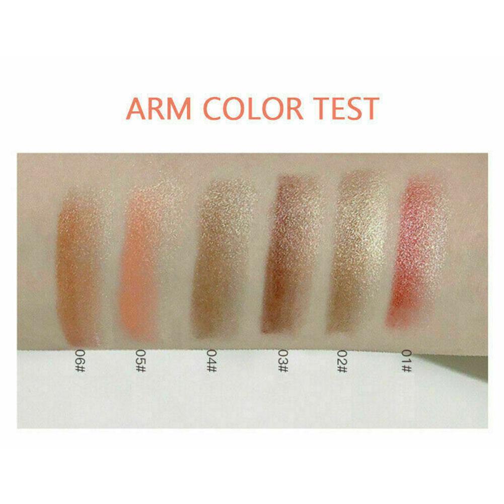 1Pcs Professional 2 In 1 Double Color Gradient Velvet Eye Shadow Stick Lazy Makeup Waterproof Lasting Shimmer Metallic Eyeshadow