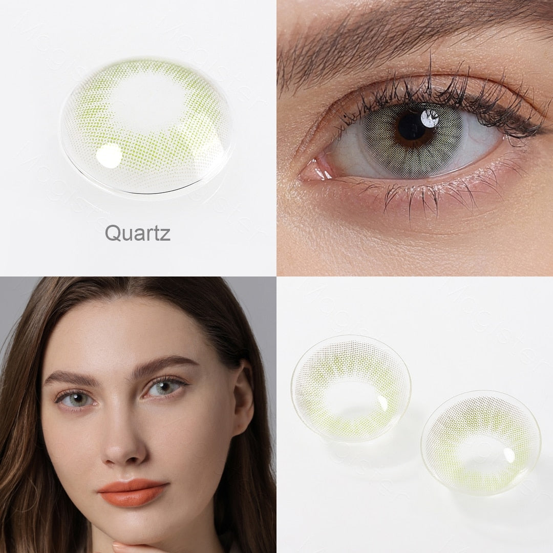 Magister Natural Eye Color Lens QUEEN Series Colored Contact Lenses Yearly Color Contact Lenses Eye Lens For Women and Men