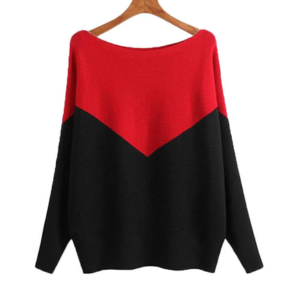 qgtao Winter 2024 Boat Neck Batwing Sweaters Pullovers Women Casual Cashmere Sweater Plus Size Knit Jumpers Tops Pull Femme