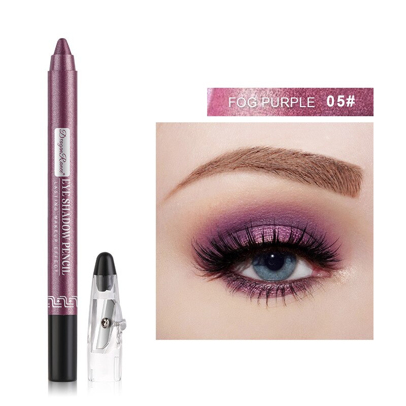 Pearlescent Eyeshadow Pencil Waterproof Long Lasting Glitter Highlighter Contouring Lying Eye Shadow Stick Eyes Makeup Cosmetic