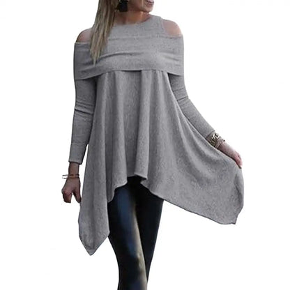 qgtao  Womens Tops And Blouses Casual O Neck Long Sleeve Top Female Tunic 2024 Autumn Plus Size Women Blusas Shirts