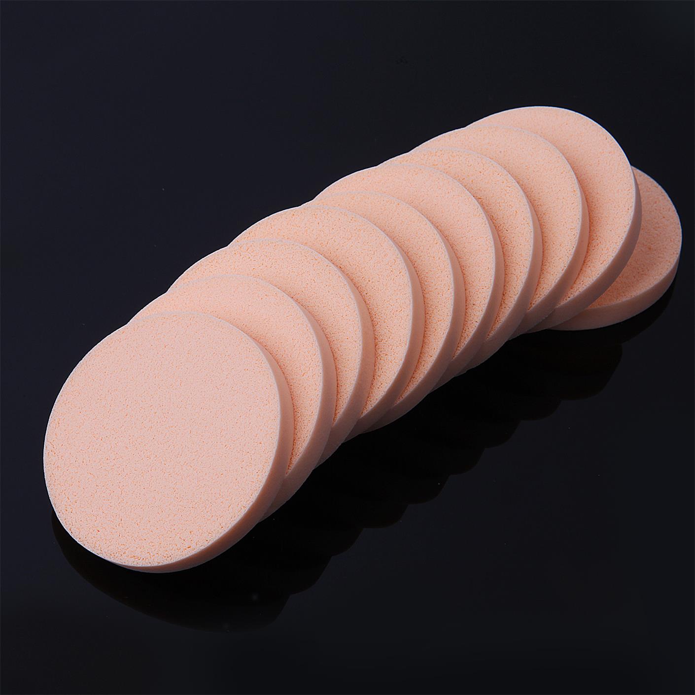 10 PCS Cosmetic Puff Make Up Sponge Face Soft Women Lady Beauty Makeup Foundation Contour Facial Sponges Powder Puff