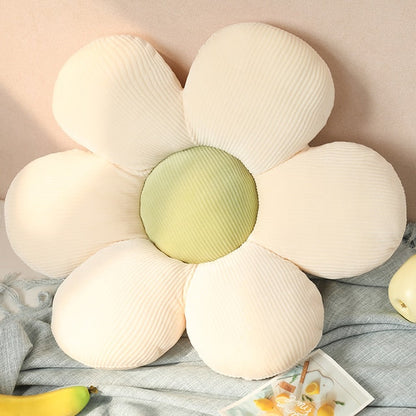 Lovely Daisy Throw Pillows Soft Comfortable Lumbar Support Back Cushion Cartoon Chair Cushion Pillows Decor Home Flower Pillow