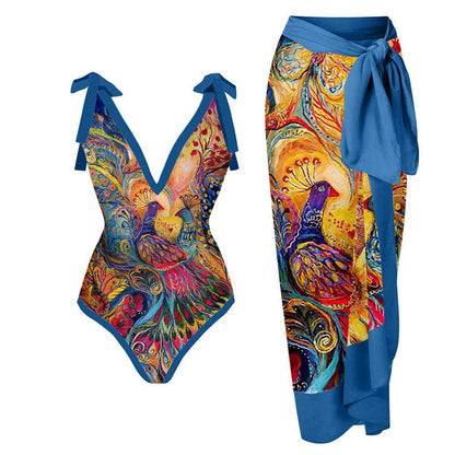 qgtao New Arrival Push Up Women Bikini Set Floral Printed Ruffle Bikinis Strappy Bandage Swimwear Brazilian Biquini Bathing Suit