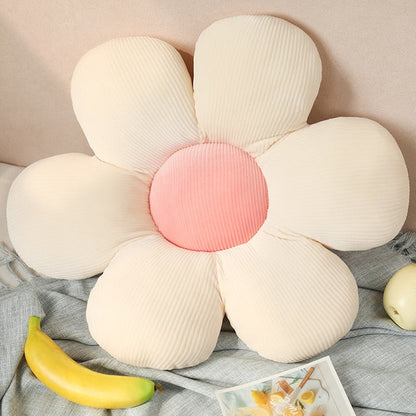 Lovely Daisy Throw Pillows Soft Comfortable Lumbar Support Back Cushion Cartoon Chair Cushion Pillows Decor Home Flower Pillow