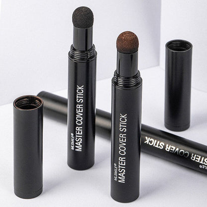 Waterproof Hair Shadow Powder Makeup Hairline Dye Contour Stick Hair Root Edge Cover Natural Hairline Eyebrow Filling Pen 1PCS
