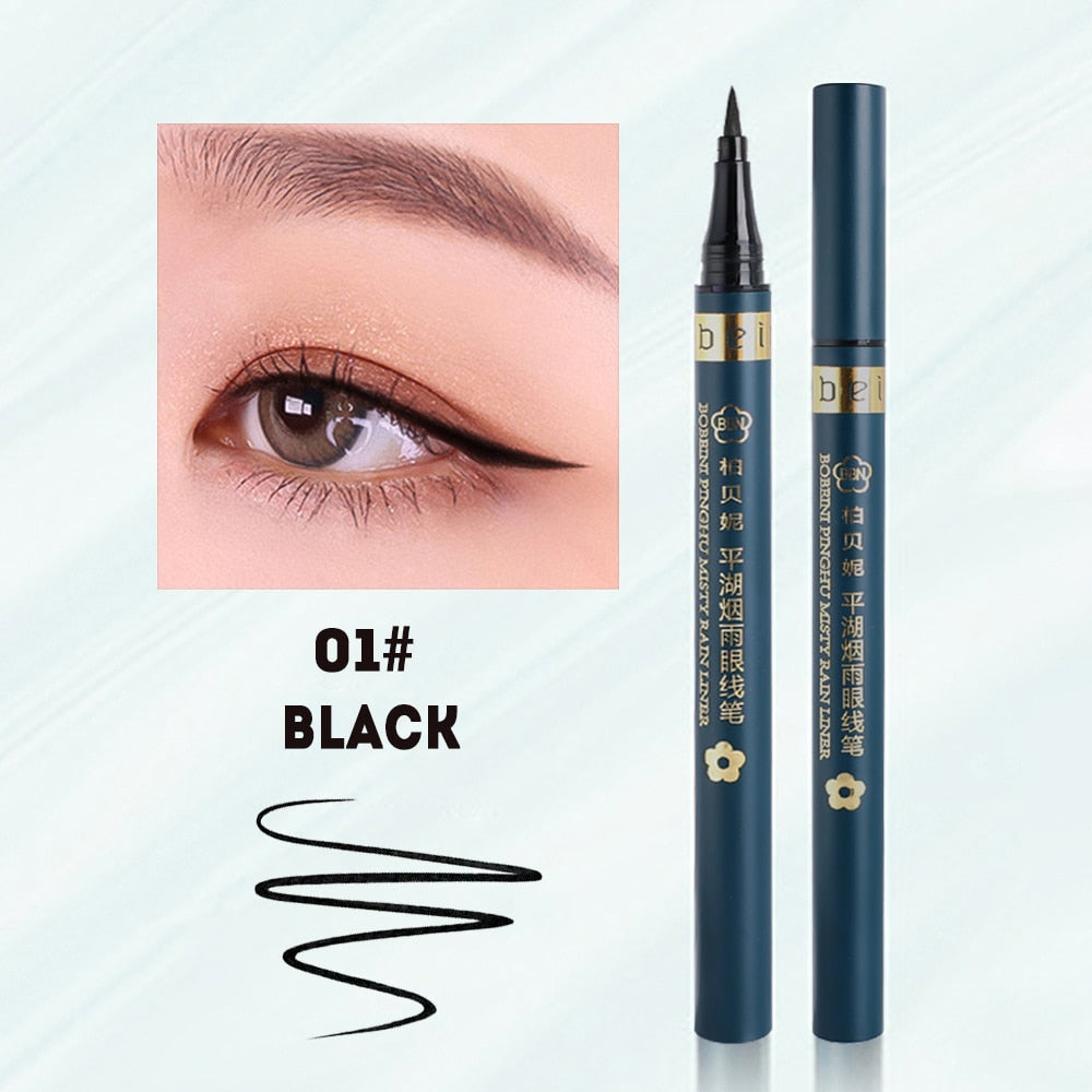 5 Colors Matte Liquid Eyeliner Waterproof Lasting Blue White Sweatproof Quickily Drying Eyeliner Pencil Eyes Makeup Cosmetics