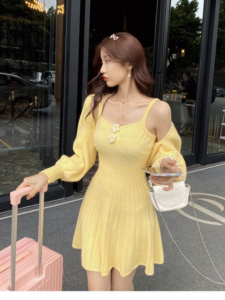 Two Piece Knit Dress