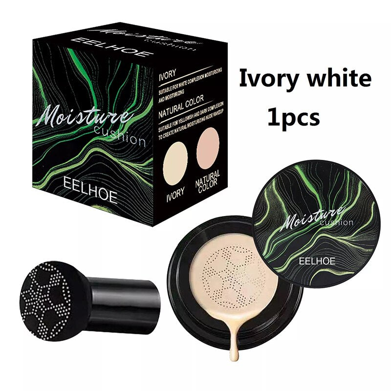 BB Cream Foundation Concealer Air Cushion Mushroom Head CC Whitening Makeup Cosmetics Waterproof Brighten Face Base Tone