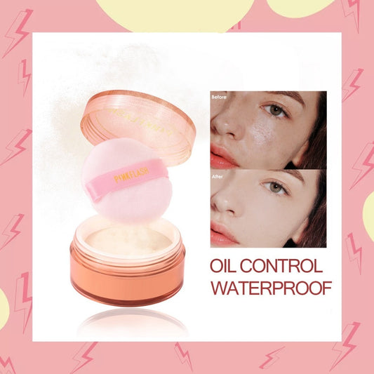 Full Coverage Face Loose Powder 3 Color Waterproof Oil-control Matte Setting Finish Makeup Profession Womens Cosmetics