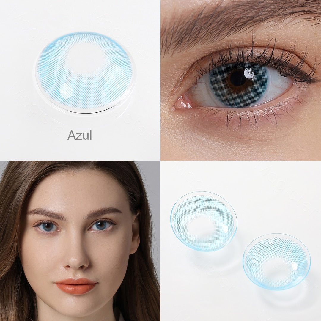 Magister Natural Eye Color Lens QUEEN Series Colored Contact Lenses Yearly Color Contact Lenses Eye Lens For Women and Men