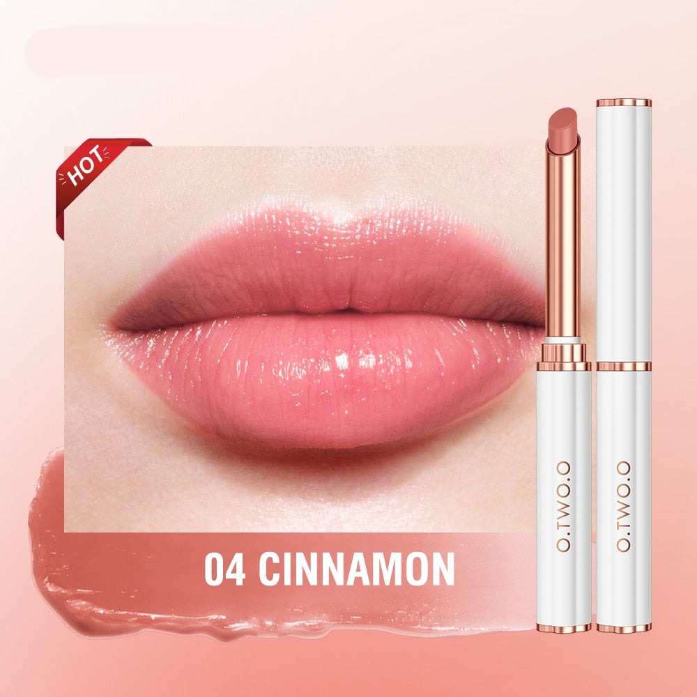 Matte lipstick long lasting 24h No Transfer Lip Tint Waterproof Lip Balm Moisture Nude 6g Lip Gloss For Woman Makeup