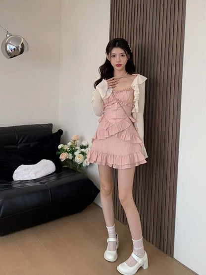 Pink Strap Summer Dress