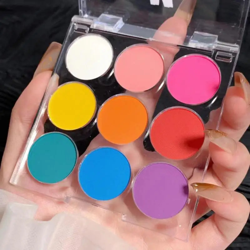 qgtao Long-lasting Fresh And Retro Anti Pollution Eye Shadow High Color Rendering Blue-green Eye Shadow Eyes Makeup Tool Palette