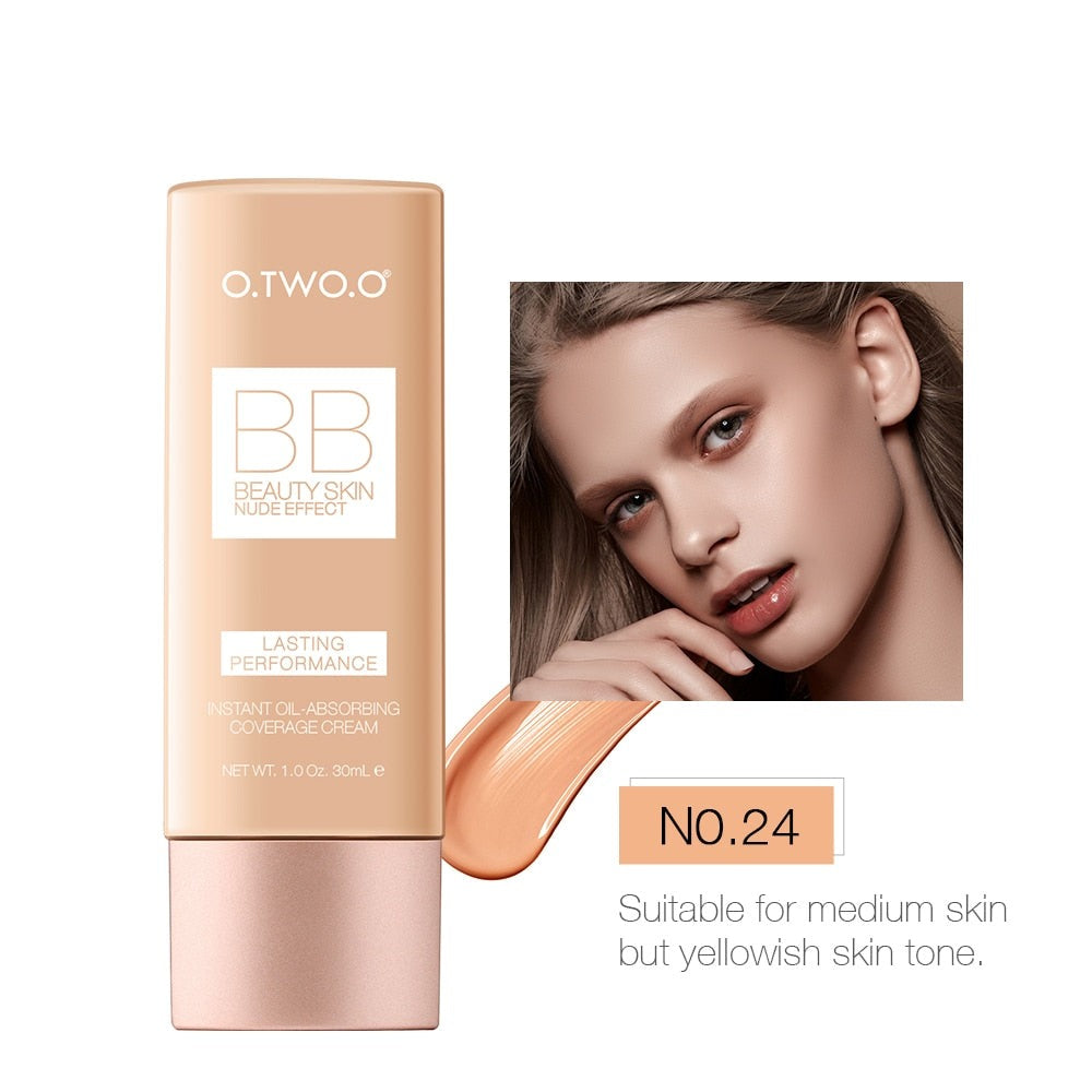 Makeup BB Cream White  Cosmetics Natural Whitening Cream Waterproof Makeup Base Liquid Foundation Professional Cosmetics