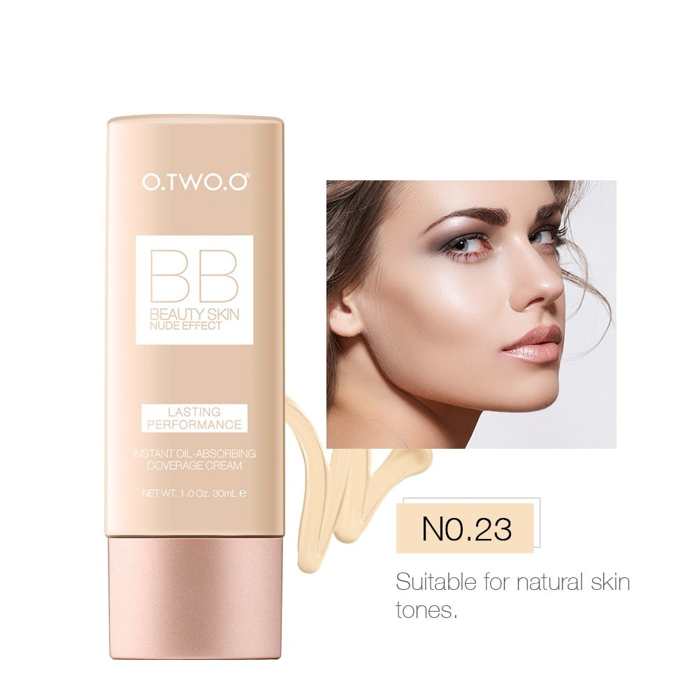 Makeup BB Cream White  Cosmetics Natural Whitening Cream Waterproof Makeup Base Liquid Foundation Professional Cosmetics